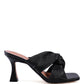 Battle Ex Corss Pleated Strap Slip On Sandals