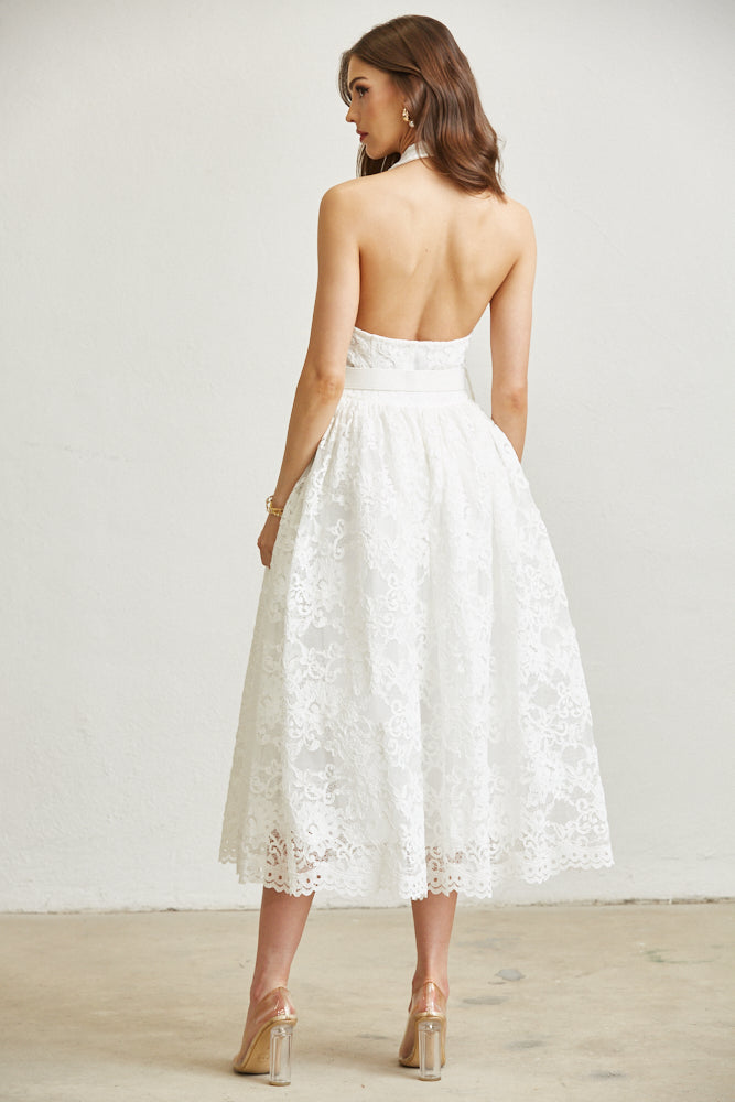 Pearl Bloom Floral Dress