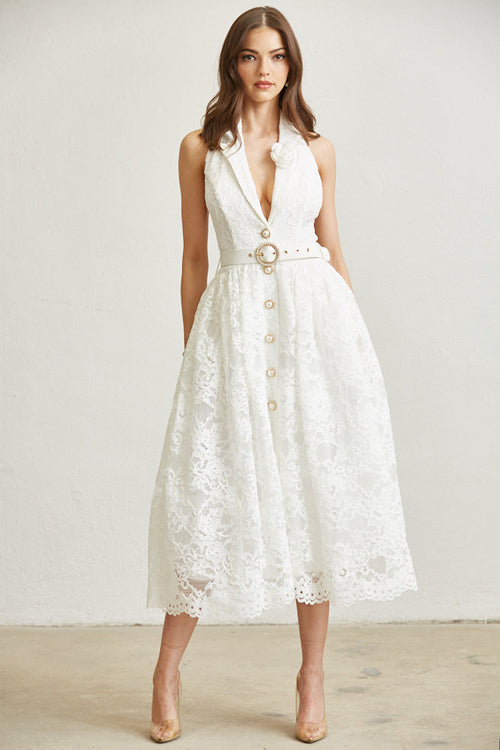 Pearl Bloom Floral Dress