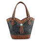 Western Style Embossed Handbag