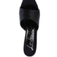 Bottoms Up Strappy Slip On Stiletto Heels