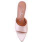 Bottoms Up Strappy Slip On Stiletto Heels