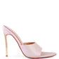 Bottoms Up Strappy Slip On Stiletto Heels