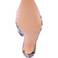 Bottoms Up Strappy Slip On Stiletto Heels