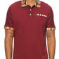 Checkered Detail Polo