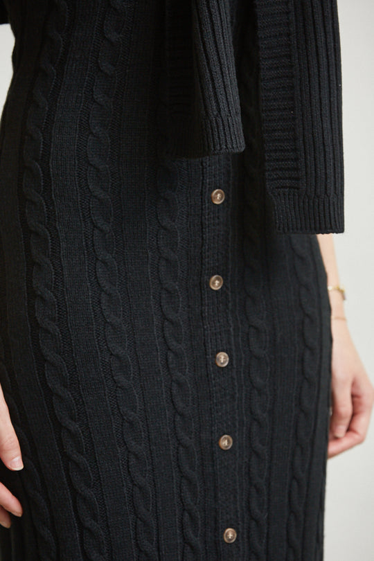 Sleeveless Knit Dress & Maxi Sweater Dress from Rose Paulino