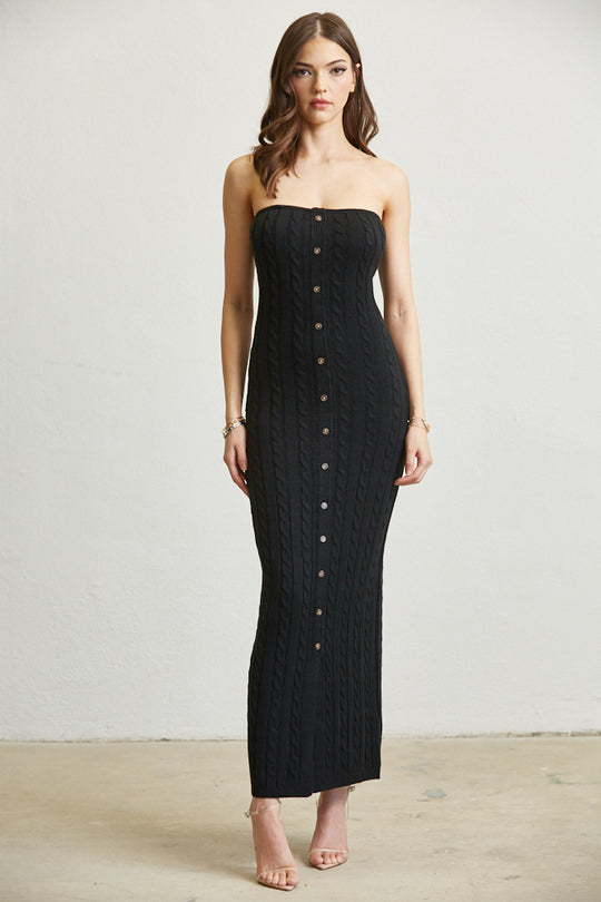 Sleeveless Knit Dress & Maxi Sweater Dress from Rose Paulino