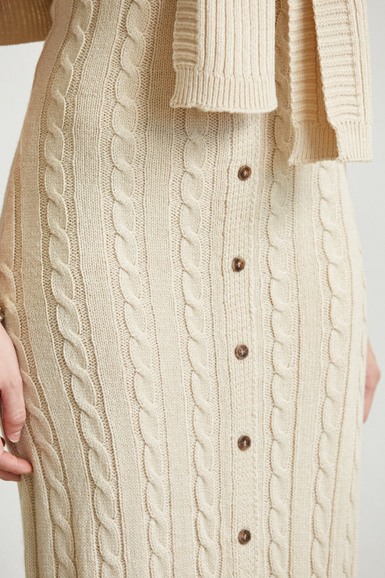 Sleeveless Knit Dress & Maxi Sweater Dress from Rose Paulino