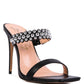 Bandy Stieletto Heel Metal Stud Sandals