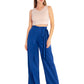 Belted Tie Wide Leg Pants