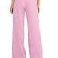 Belted Tie Wide Leg Pants