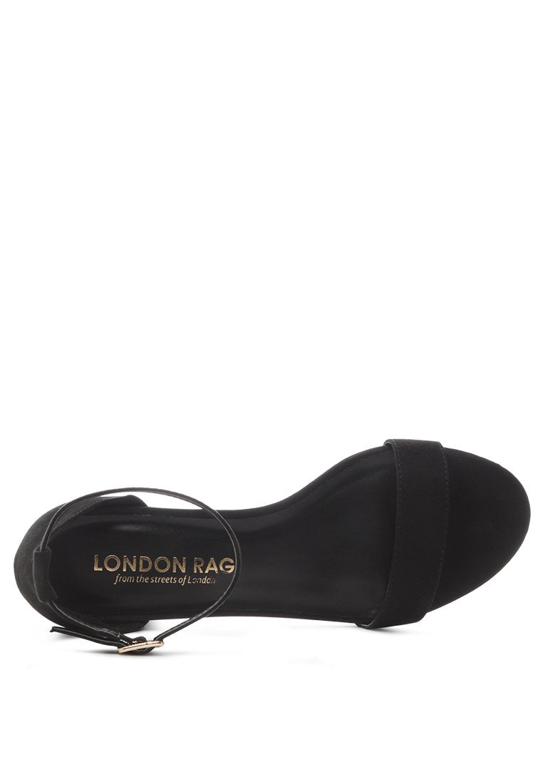 Ecrin Suede Block Heel Sandals