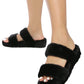 Smoothie Fur Slip-On Flats