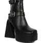 Hot Cocoa High Platform Ankle Boots