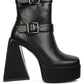 Hot Cocoa High Platform Ankle Boots