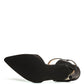Sha Ankle Strap Slingback Stiletto Heel Sandals