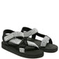 Floater Sandals In Black