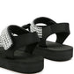 Floater Sandals In Black