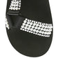 Floater Sandals In Black