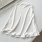 Lace Ruffle Trim White dress