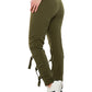 Buckle Hem Joggers Pants