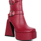 Hot Cocoa High Platform Ankle Boots