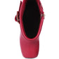 Hot Cocoa High Platform Ankle Boots