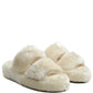 Smoothie Fur Slip-On Flats