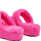 Smoothie Fur Slip-On Flats