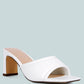 Celine Quilted Italian Block Heel Sandals