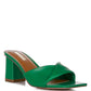 Cityscape Block Heel Slip-On Sandals