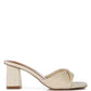 Cityscape Block Heel Slip-On Sandals