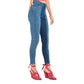Color Block Two Skinny Jeans Pants