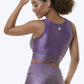 VIOLET CROPPED SPORTS BRA