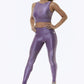 VIOLET CROPPED SPORTS BRA