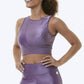 VIOLET CROPPED SPORTS BRA