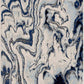 Glendon Cream Blue Marble Rug