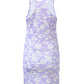 Floral Print Ruched Bodycon Dress