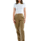 Casual High Waist Straight Pants