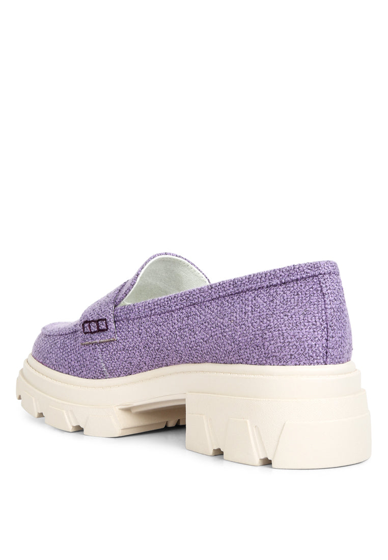 Amabel Chunky Lug Sole Loafers
