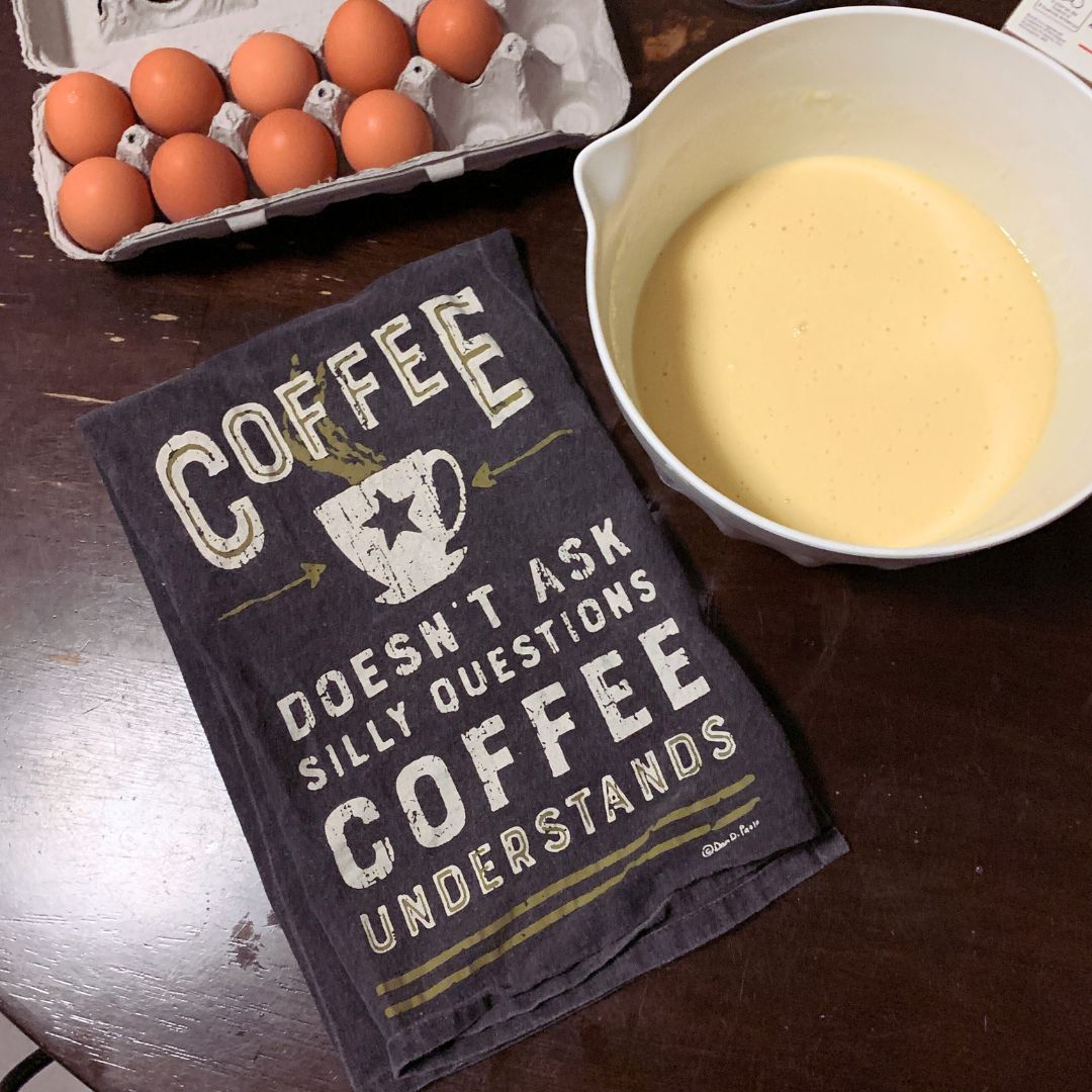 Coffee Doesn't Ask Silly Questions, Coffee Understands Dish Towel |