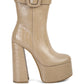 Bumpy Platform Bootie