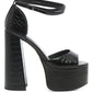 Alice Croc Platform Heeled Sandals