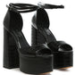 Alice Croc Platform Heeled Sandals