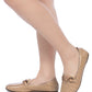 Wibele Croc Textured Metal Show Detail Loafers