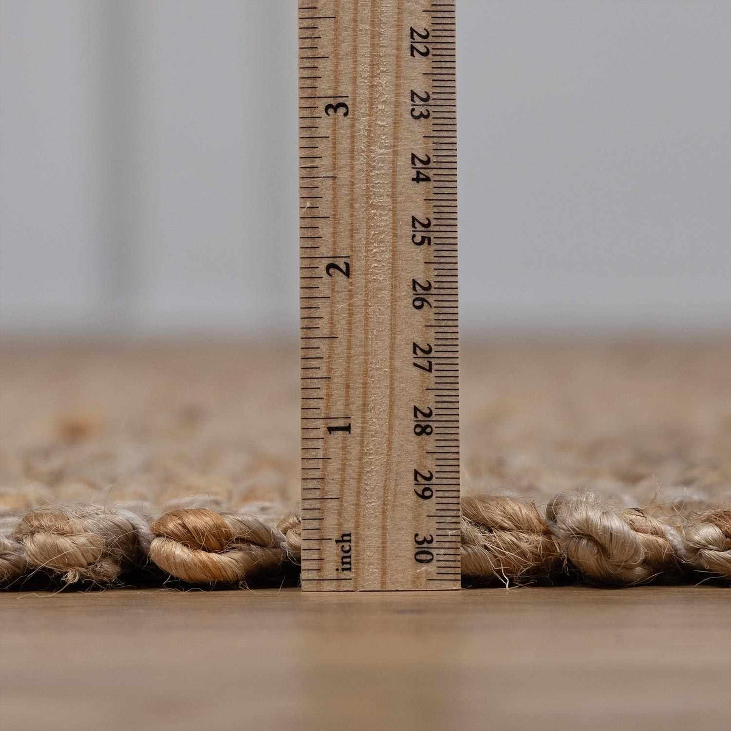 Lonut Checkered Jute Area Rug