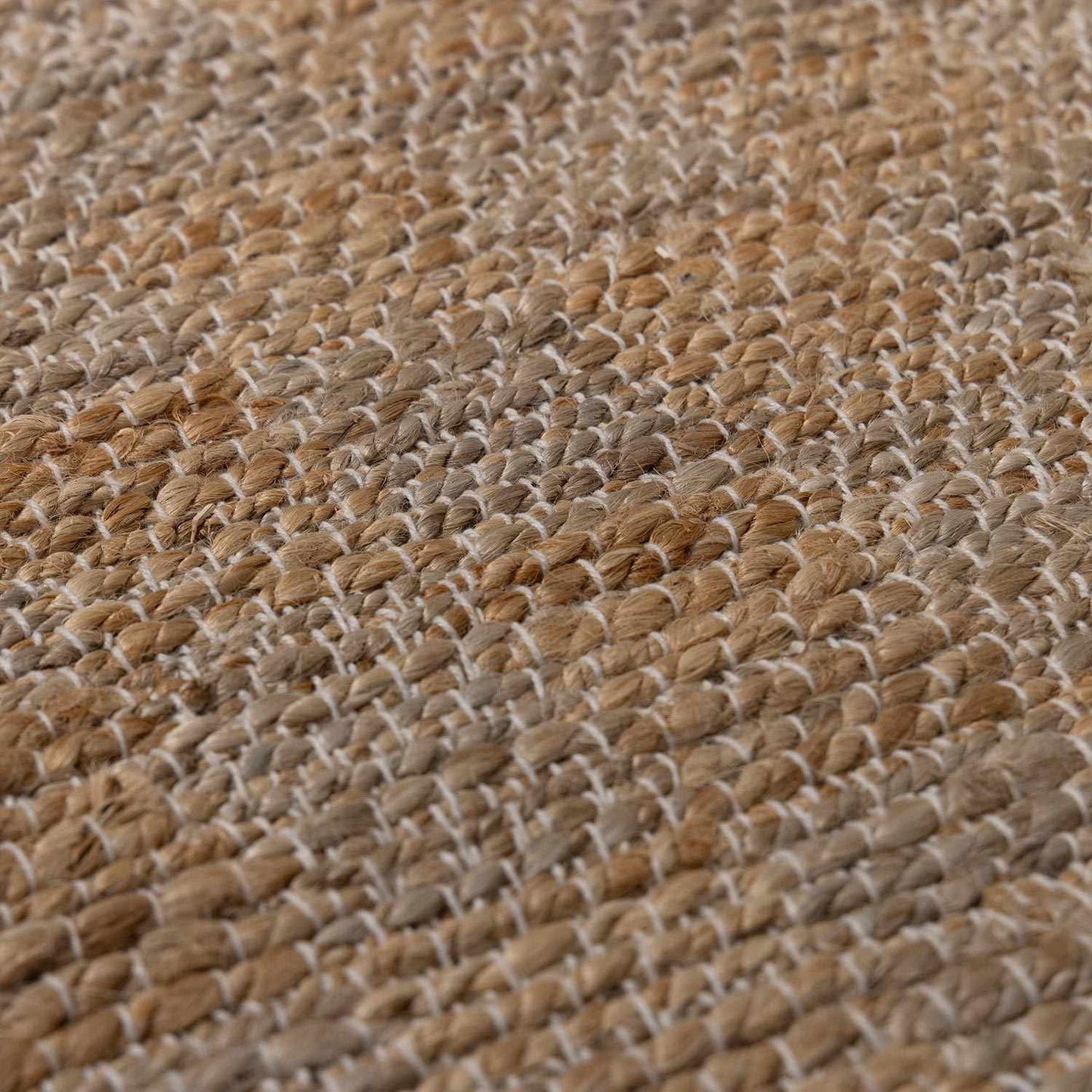 Lonut Checkered Jute Area Rug