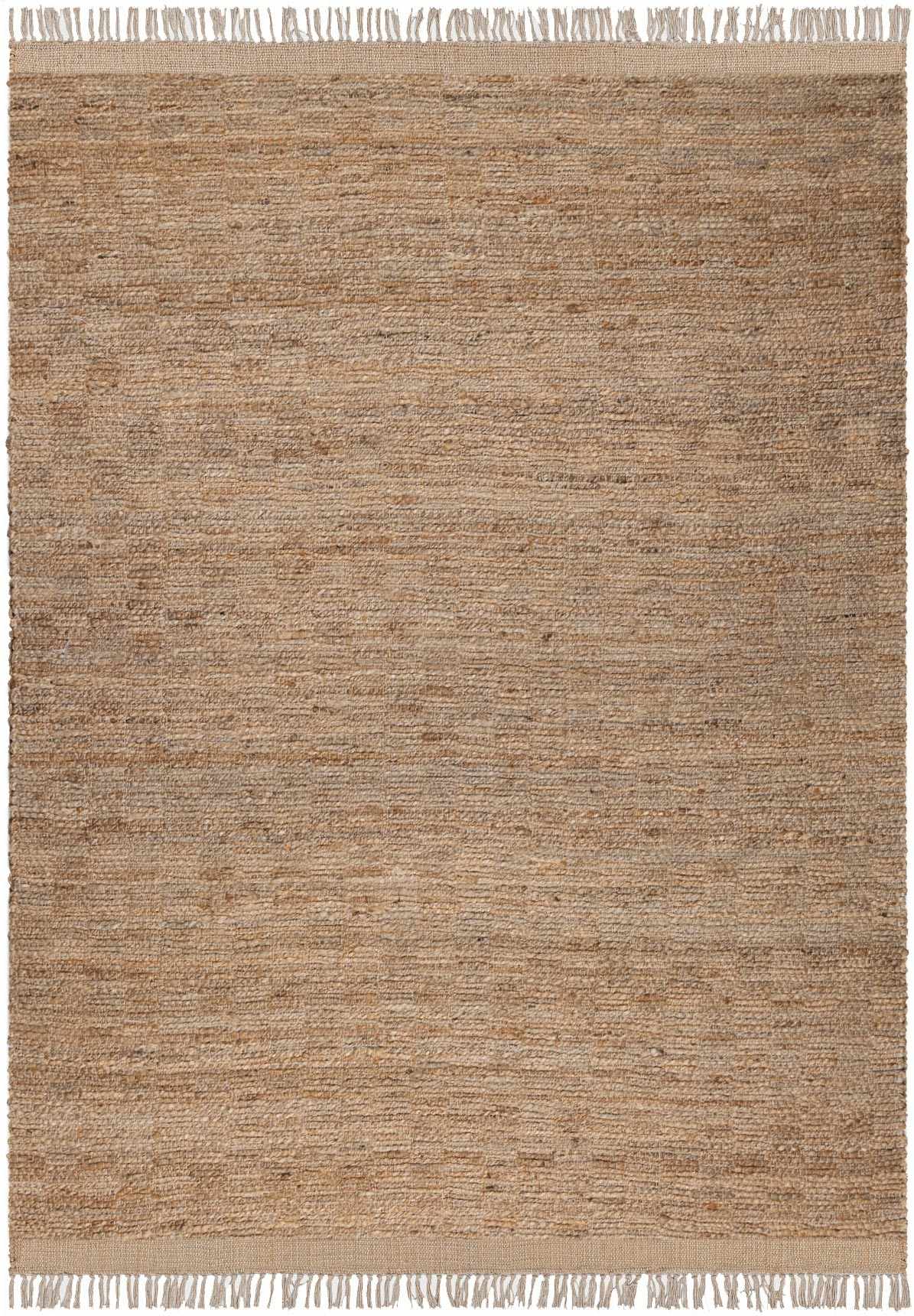 Lonut Checkered Jute Area Rug