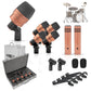 5Core Drum Mic Kit 7 Pcs Kick Bass Tom Snare Dynamic Microphone