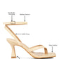 Celty Ankle Strap Spool Heel Sandals